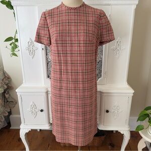 Vintage 60’s Pendleton Plaid Wool Dress